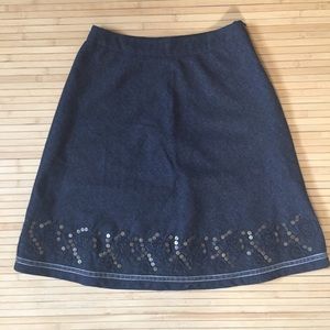 🌈3/20 Esprit collection wool blend A line skirt